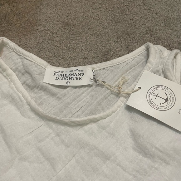 NWT Fisherman’sDaughter|| Cotton Set Tank Top and shorts Top S and Bottoms M - Picture 4 of 8